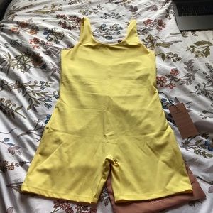 GIRLFRIEND COLLECTIVE lemon bike unitard
